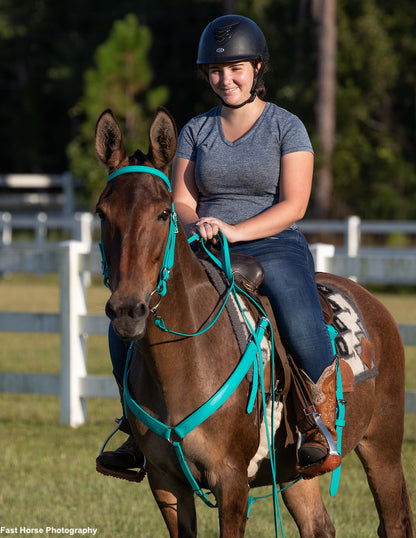 Western Turquoise Bridle