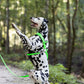 Lime Green Dog Roading Harness